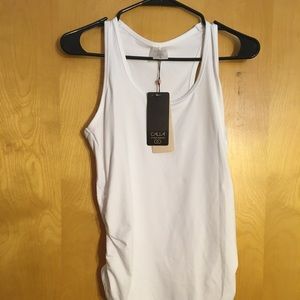 NWT🎉 CALIA by Carrie white tank top size XS